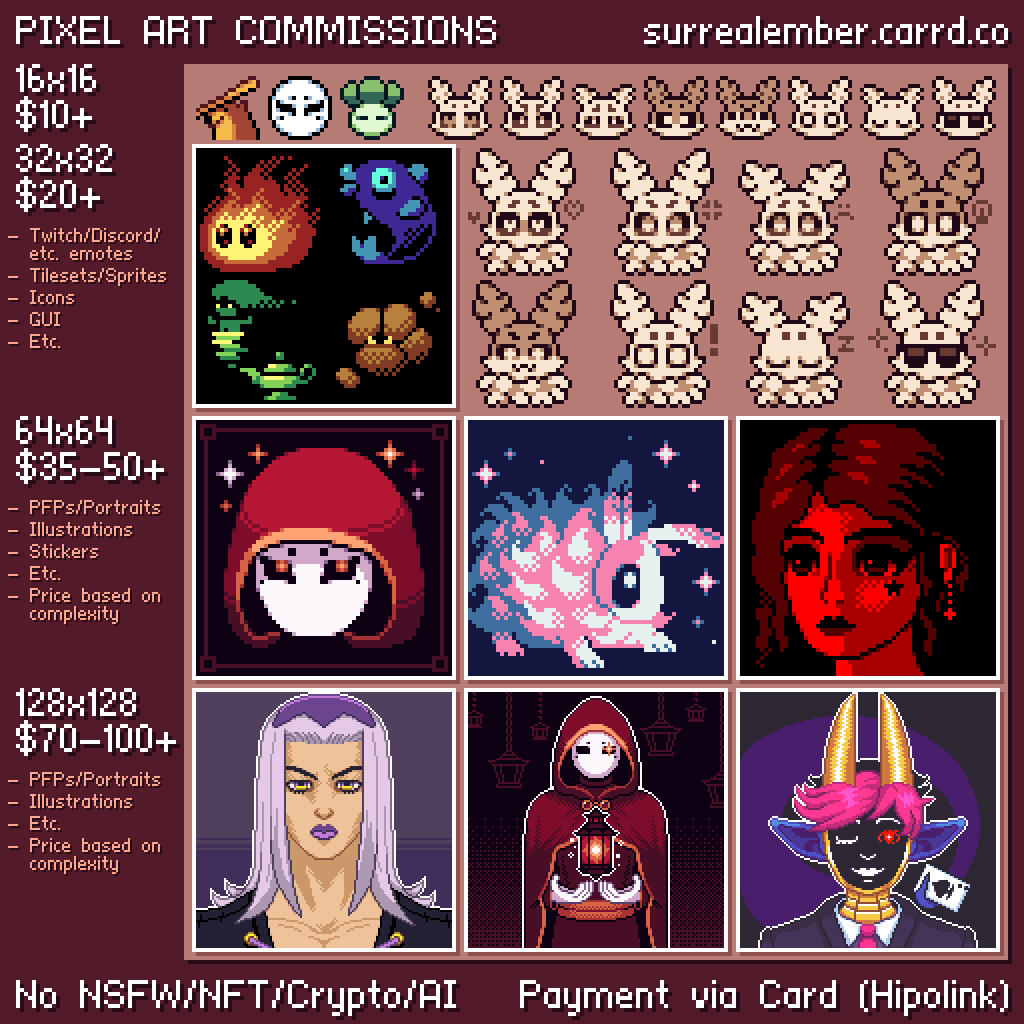 Commission sheet
